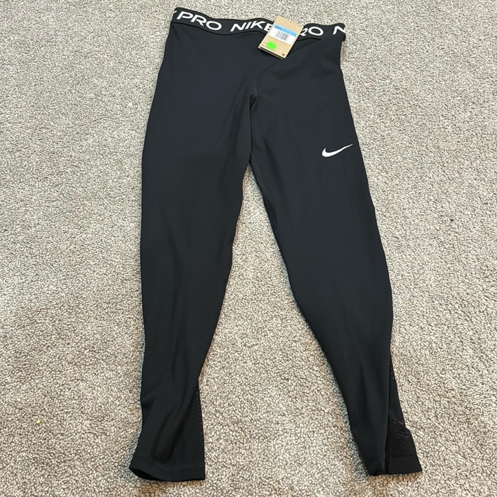 Women’s Nike Pro 365 7/8 Black Tights